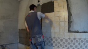 как научиться укладывать плитку быстро???