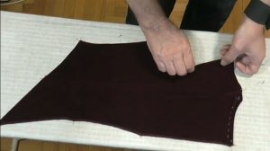 Бархатное платье. Стачивание рельефов, втачивание молнии 7