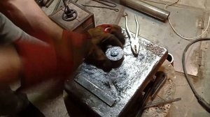 Кованые клепки своими руками! Один из многих вариантов!