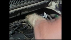 Замена топливного фильтра.mpg