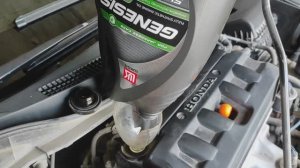Замена масла в двигателе Honda Civic 9