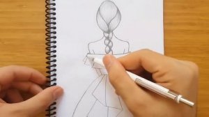 Как красиво нарисовать девушку