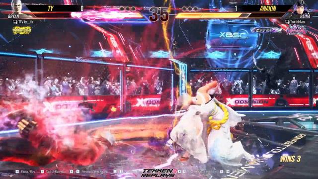 T8 🔥 Anakin (Reina) vs TY (Bryan) 🔥 Tekken 8 смотреть онлайн