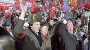 Последний военный парад на 7 ноября 1990г.