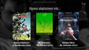 Herbert West: del nacimiento a la reanimación