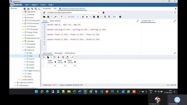 Part 14 Mathematical Functions in PostgreSQL смотреть онлайн