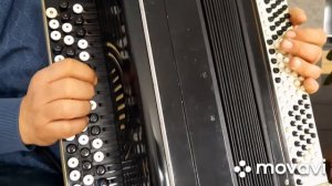 Разбор на баяне русской народной песни "Вьюн над водой"