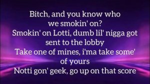 Notti Osama x DD Osama x SugarHill Ddot x - Too Tact (lyrics) “you know that we smokin' on Lotti”