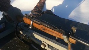 Карабин 91/30 Мосина, как подобрать смазку для зимы