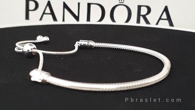 Браслет мягкого плетения «Moments» с регулируемой застежкой(597125CZ-2) смотреть онлайн