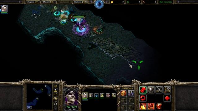 Warcraft 3 Reforged➤Легенды Аркаина:Книга нежити 1[#2]Кошмар смотреть онлайн