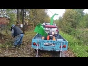 Измельчитель дерева GreenПинг WC630 стандарт