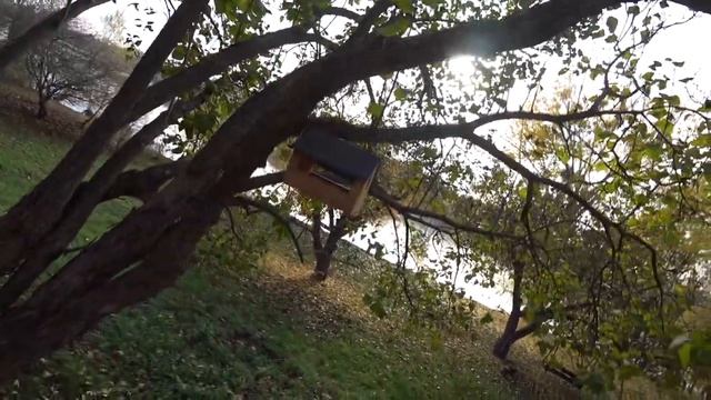 МОНТАЖ ВОДОСТОКОВ. Вешаем кормушки для птичек. смотреть онлайн