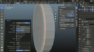 BEVEL - как исправить фаску и сделать плавный переход / BLENDER 3D