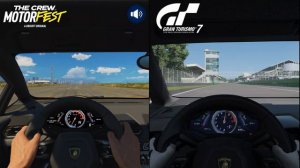 Gran Turismo 7 vs The Crew Motorfest | Lamborghini Huracán '15 | Sound & Graphics Comparison