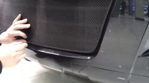 Установка защиты радиатора Hover H3 черная