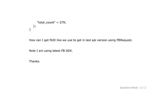 iOS : Facebook iOS SDK - get friends list in Graph API v2.4 смотреть онлайн
