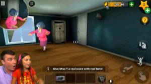 МИСС ТИ хочет ПИ ПИ! Обновление Miss T Scary Teacher 3D УЖАСНОЕ СВИДАНИЕ ДЕЛАЮ КОНЦОВКУ Валеришка