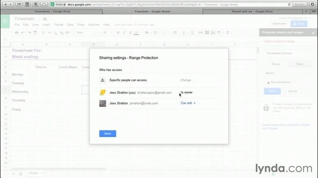 Google Sheets Tutorial - Using Google Sheets to make templates