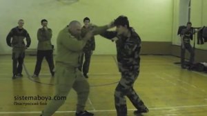 Защита от ударов, Пластунский рукопашный бой, система боя Леонид Полежаев