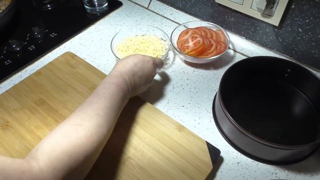 Теперь гречку готовлю только так.Запеканка из гречки и фарша.Очень вкусный ужин.
