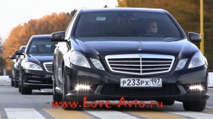 Mercedes-Benz E212 AMG styling (Аренда автомобилей Мерседес с водителем на Love-Avto.ru)