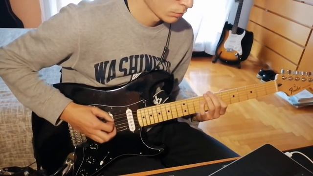 Iron Maiden - The Trooper (guitar cover) |Fuma| 4 guitars riff смотреть онлайн