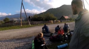 выход с горы Белуха, последняя серия сезона на Алтай