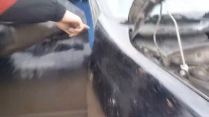 Как поменять крыло на гранте