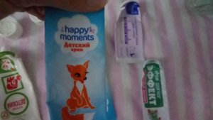 Обзор :Детские крема (Пустые баночки)