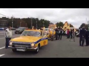 14.09.2016 Сергей Миронов. Москва. Ретро-автопробег за отмену транспортного налога