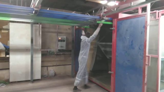 Процесс порошковой покраски смотреть онлайн