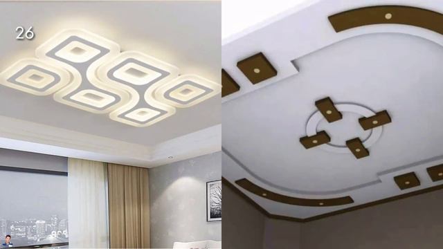 Ceiling designs for Living room | Bedroom False Ceiling Ideas | Ceiling Lights design DIY смотреть онлайн