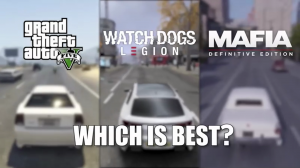 GTA 5 vs Watch Dogs Legion vs Mafia Definitive Edition - Что лучше