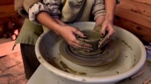 Абхазия изготовления посуды из глины #посуда #глиняная #абхазия #гончарное