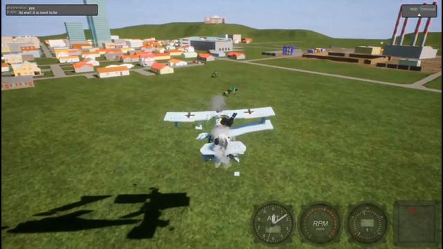 Brick Rigs WW1 softbody Planes dogfight kills and crashes #35 смотреть онлайн