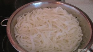 Китайская лапша с морепродуктами