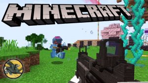 Установили Мод и устроили перестрелки ! Minecraft