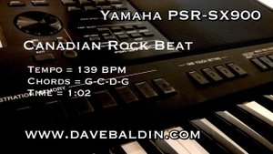 Canadian Rock Beat with bass & synth