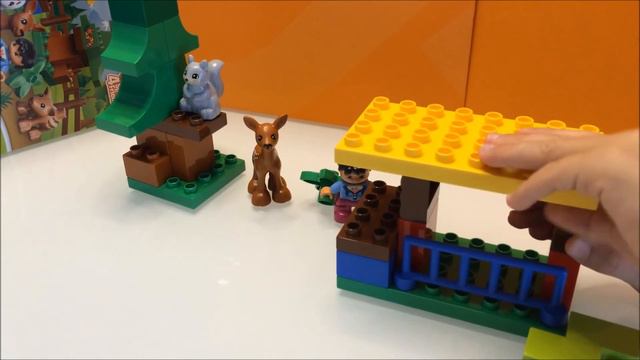 LEGO DUPLO 10582 - Forest Animals - Lego 10582 ( Animali della foresta ) смотреть онлайн