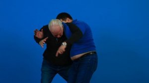 Двойной Нельсон - захват сзади. Нестандартное решение.