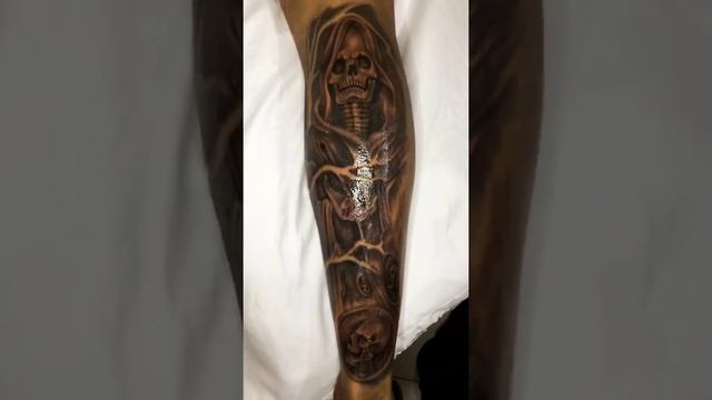 Santa muerte Tattoo skt