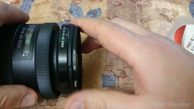 Как закрепить ультрафиолетовый светофильтр на объективе фотокамеры смотреть онлайн