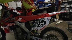 HONDA CRF 250r 2008