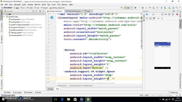 Linear Layout in Android Application,#17 смотреть онлайн