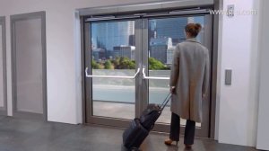 Автоматические распашные двери G-U