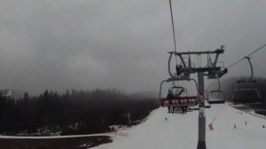 Слалом. Советы. Буковель 2019. Горные лыжи. Mountain skiing. A slalom.