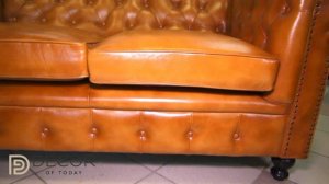 ДИВАН КОЖАНЫЙ "ЧЕСТЕР" KH01650