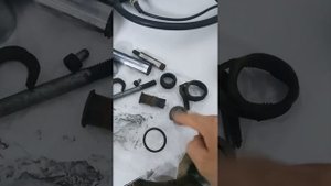 Мерседес Вито 638 CDI #7 Ремонт заднего суппорта БОШ (BOSCH). Установка рем. комплекта.