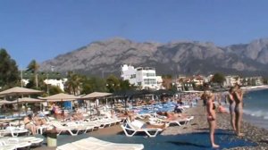 Пляж отеля Grand Nar 4*. Турция, Кемер